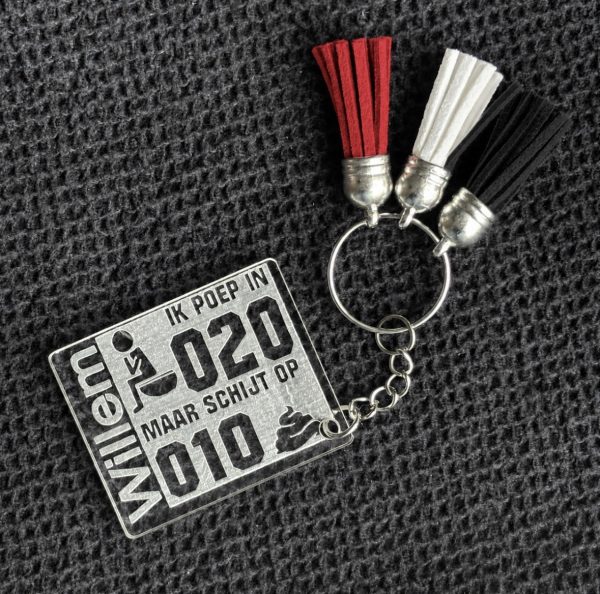 sleutelhanger poep in 020
